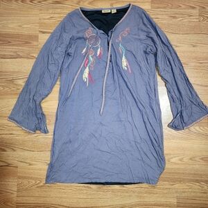 WRANGLER Tunic Taupe Dress